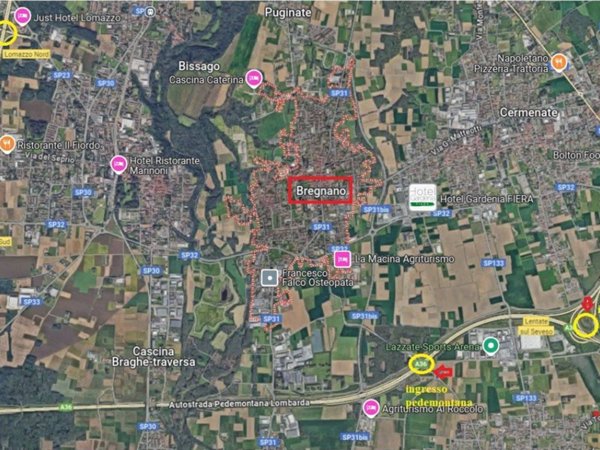 terreno edificabile in vendita a Bregnano in zona San Michele