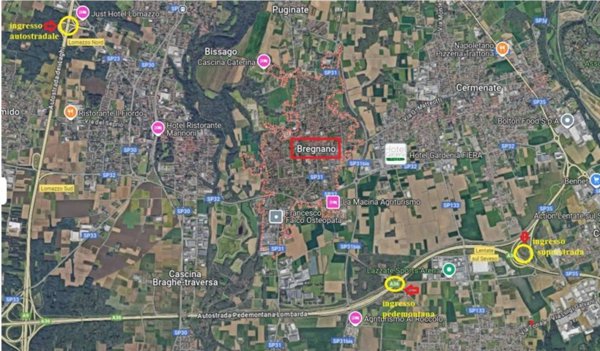 terreno edificabile in vendita a Bregnano