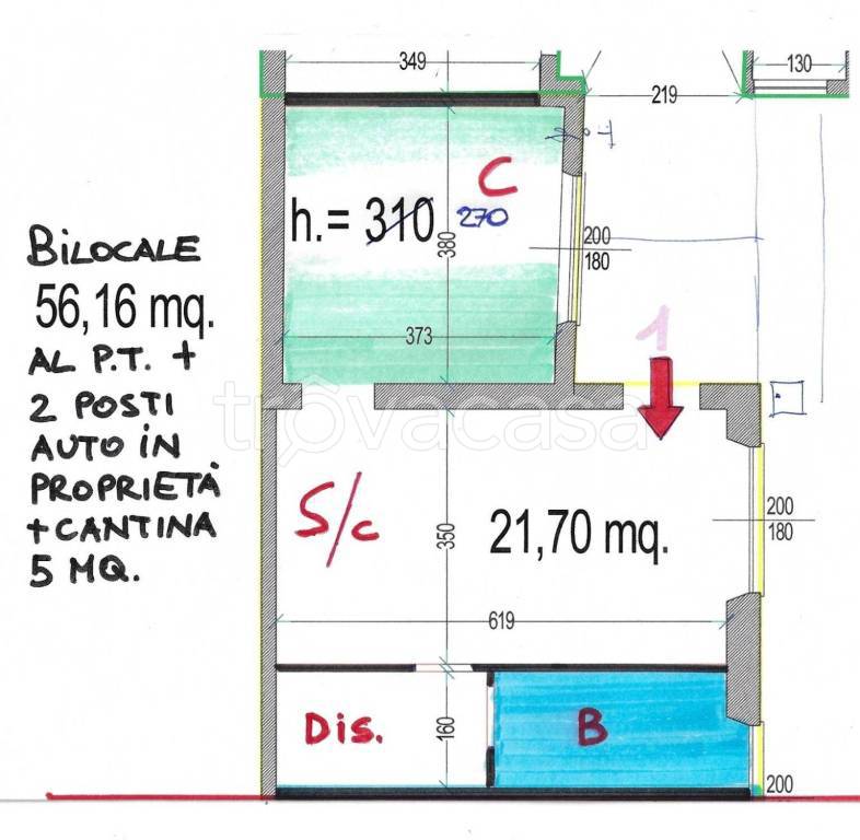 appartamento in vendita a Bregnano