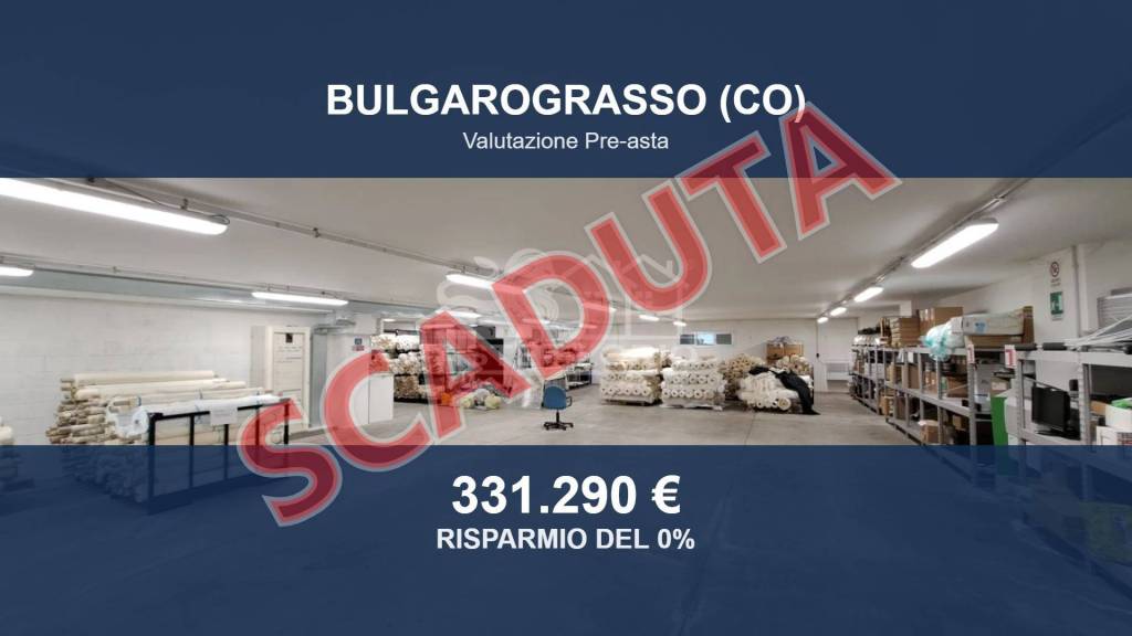 locale commerciale in vendita a Bulgarograsso
