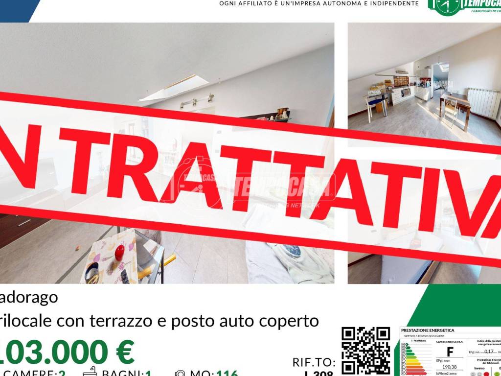 appartamento in vendita a Cadorago in zona Caslino al Piano