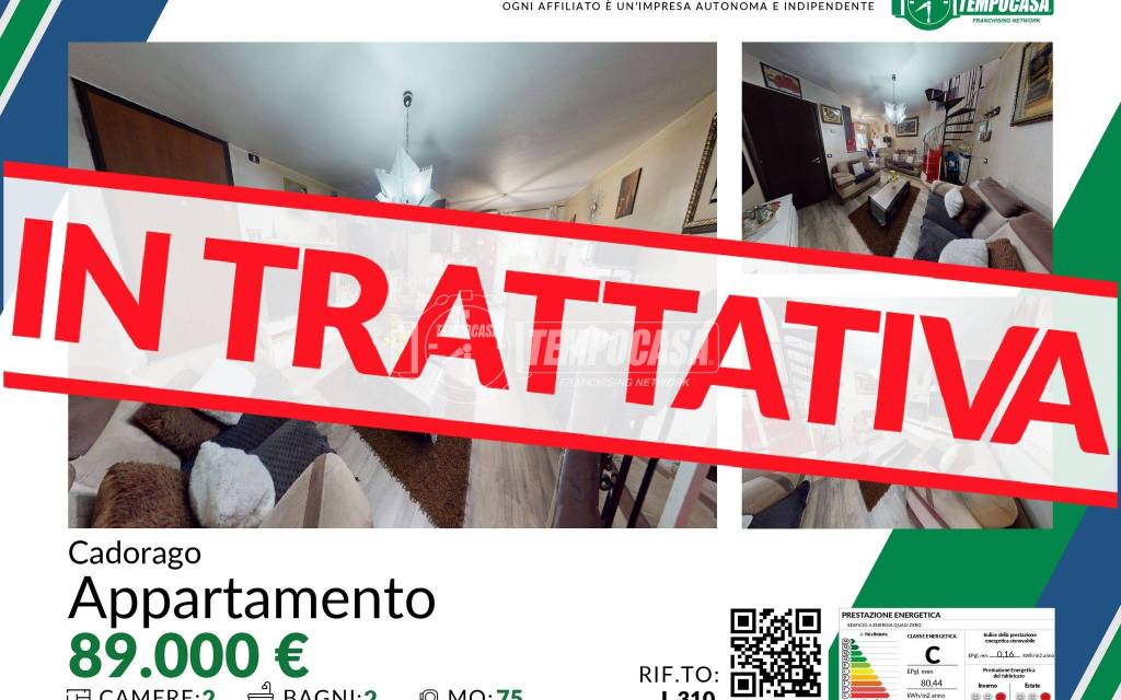 appartamento in vendita a Cadorago