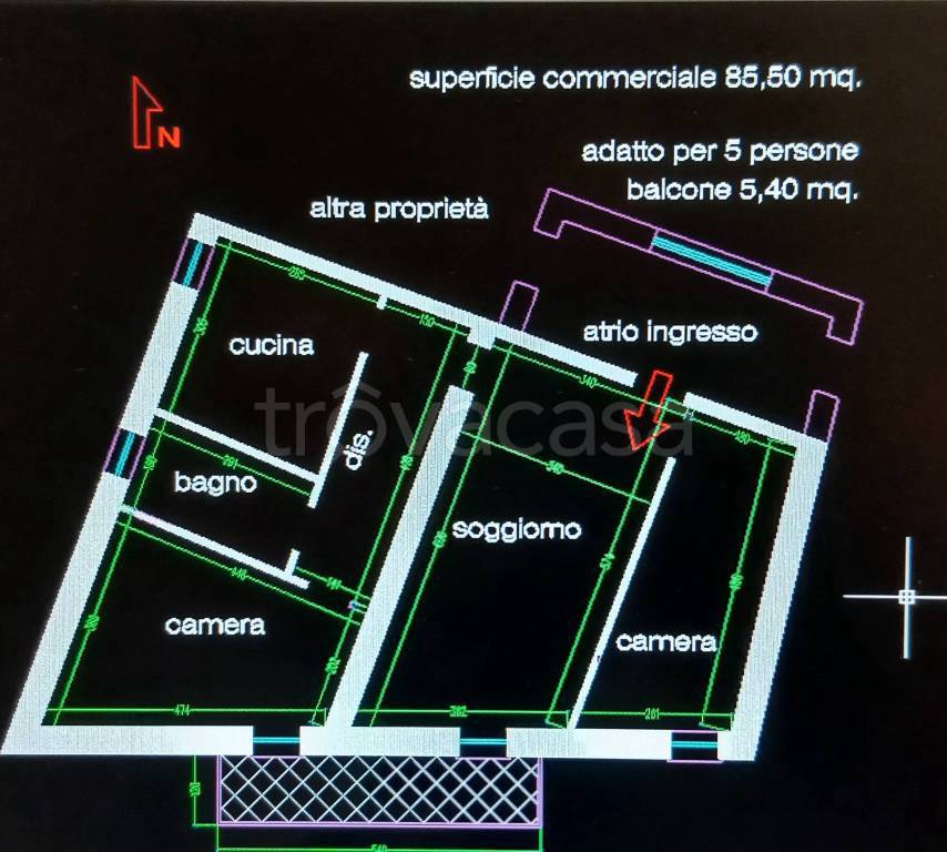 appartamento in vendita a Cadorago