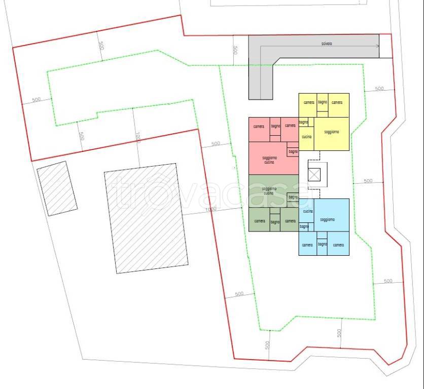 terreno edificabile in vendita a Cantù in zona Cascina Amata