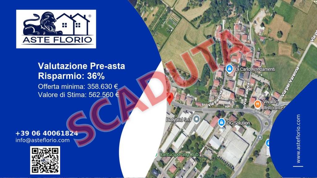 locale commerciale in vendita a Cantù