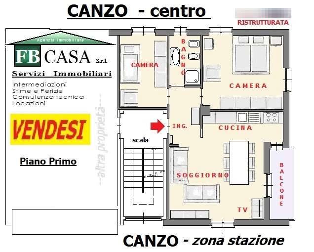 appartamento in vendita a Canzo