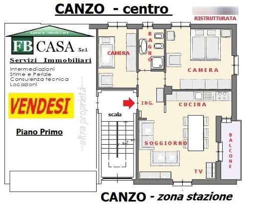 appartamento in vendita a Canzo