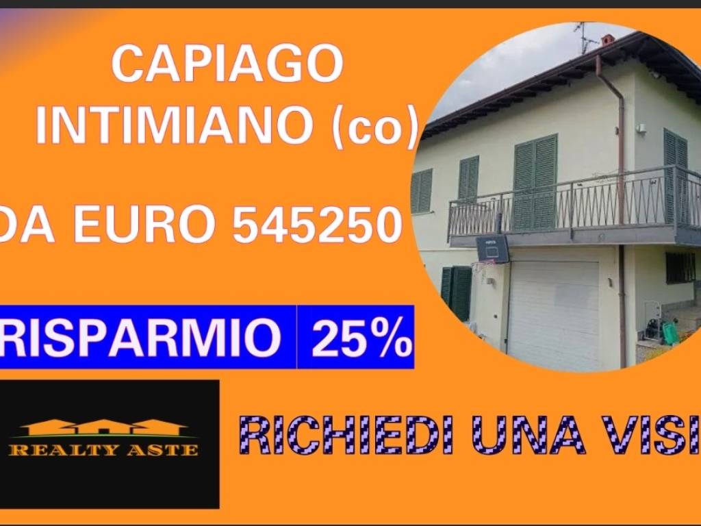 casa indipendente in vendita a Capiago Intimiano in zona Olmeda