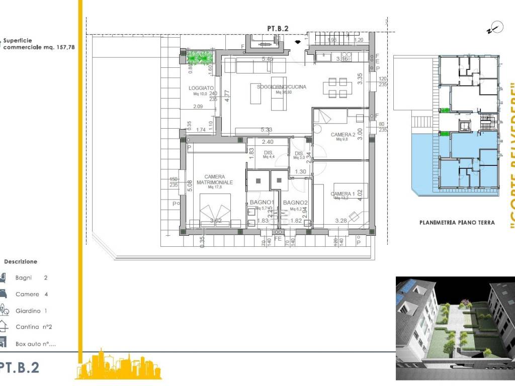 appartamento in vendita a Carimate