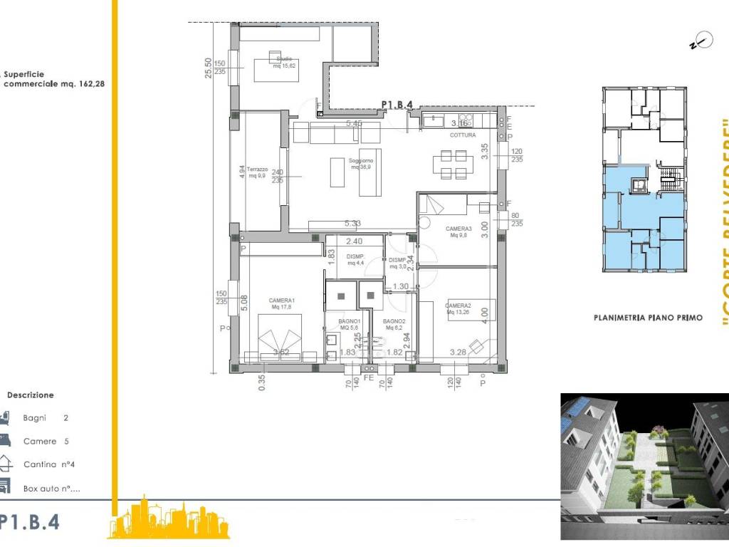 appartamento in vendita a Carimate