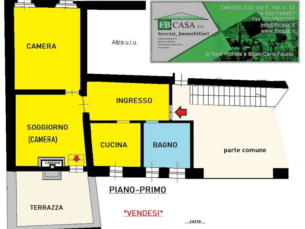 appartamento in vendita a Carugo