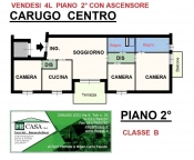 appartamento in vendita a Carugo