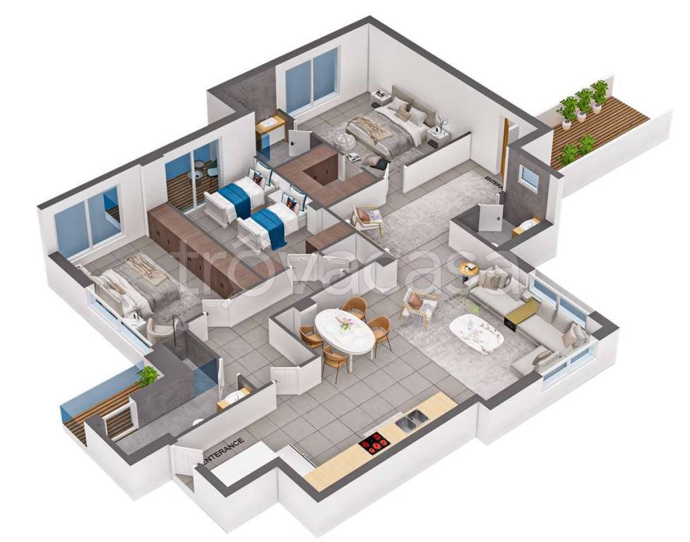 appartamento in vendita a Cermenate