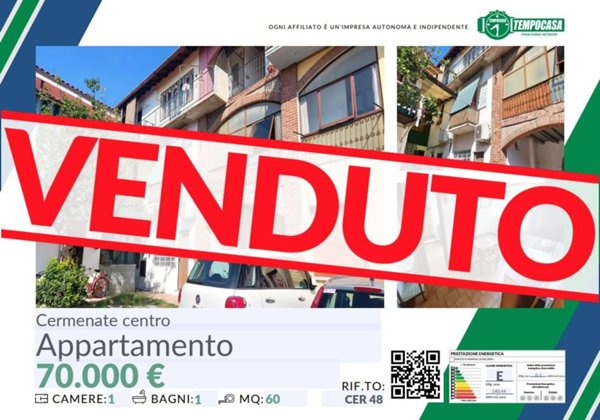 appartamento in vendita a Cermenate in zona Asnago