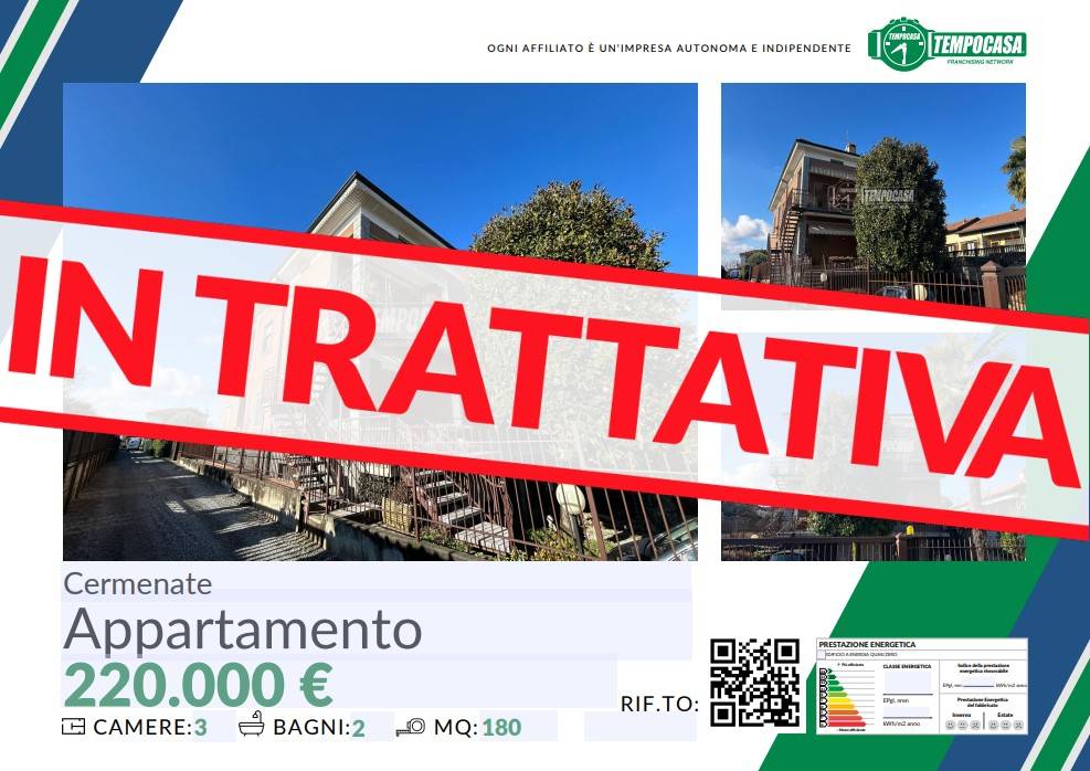 appartamento in vendita a Cermenate