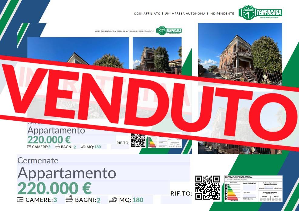 appartamento in vendita a Cermenate