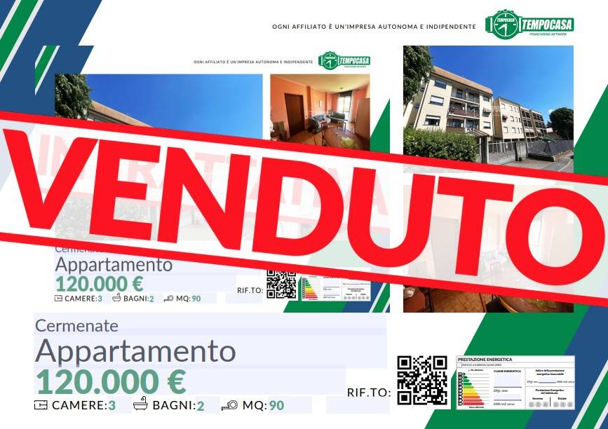appartamento in vendita a Cermenate in zona Asnago