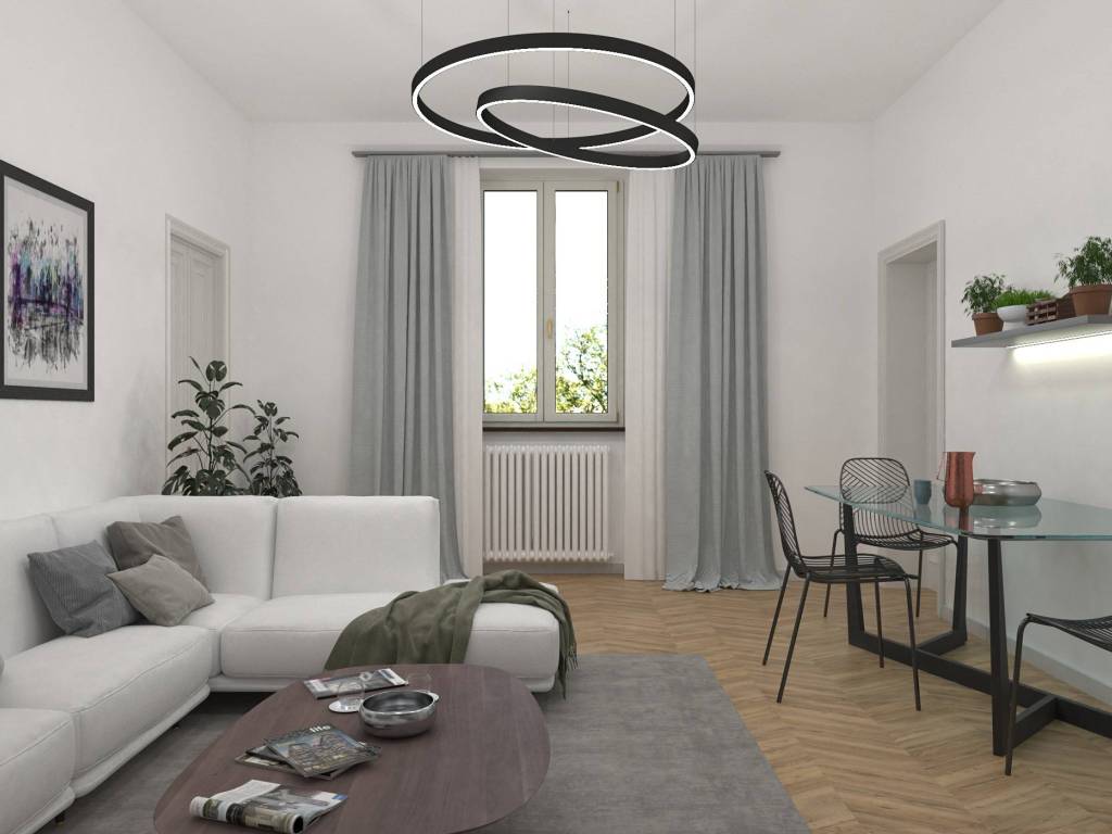 appartamento in vendita a Cernobbio in zona Mornello