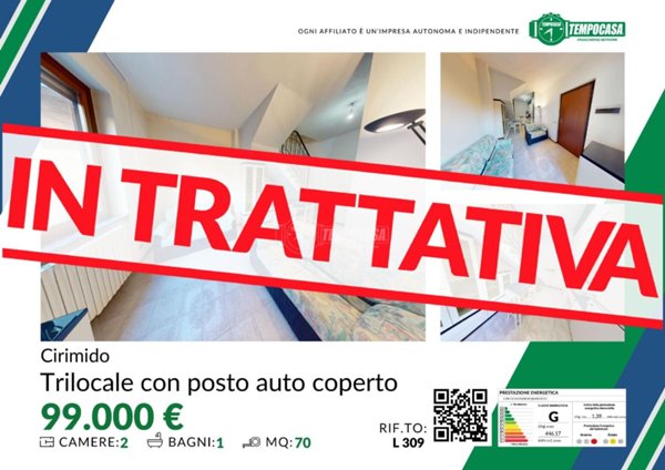 appartamento in vendita a Cirimido
