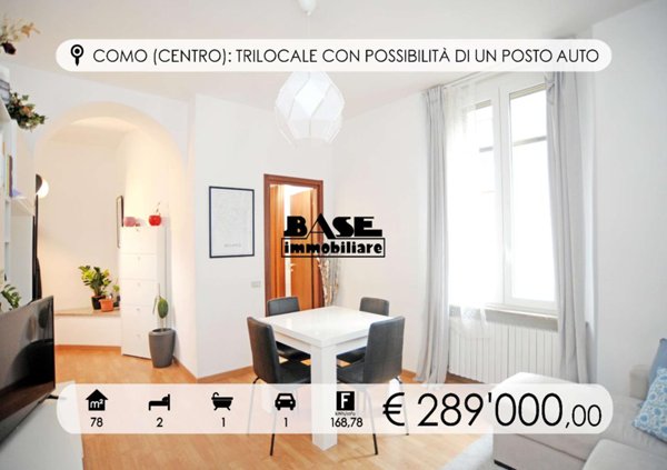 appartamento in vendita a Como in zona Como Centro