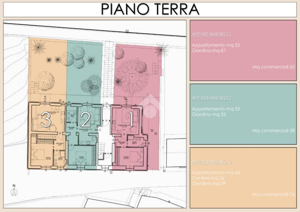 appartamento in vendita a Como in zona Monte Olimpino