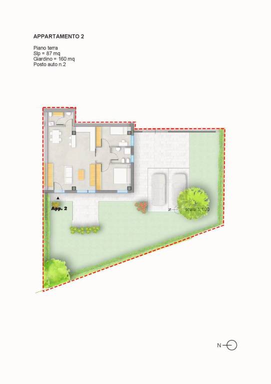 appartamento in vendita a Como in zona Albate