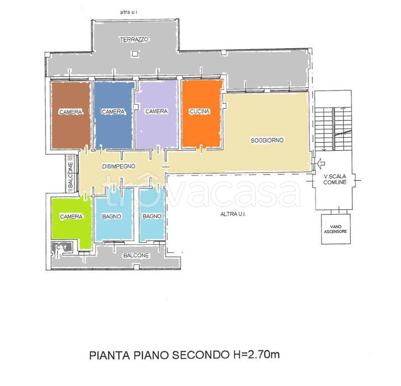 appartamento in vendita a Como in zona Borghi