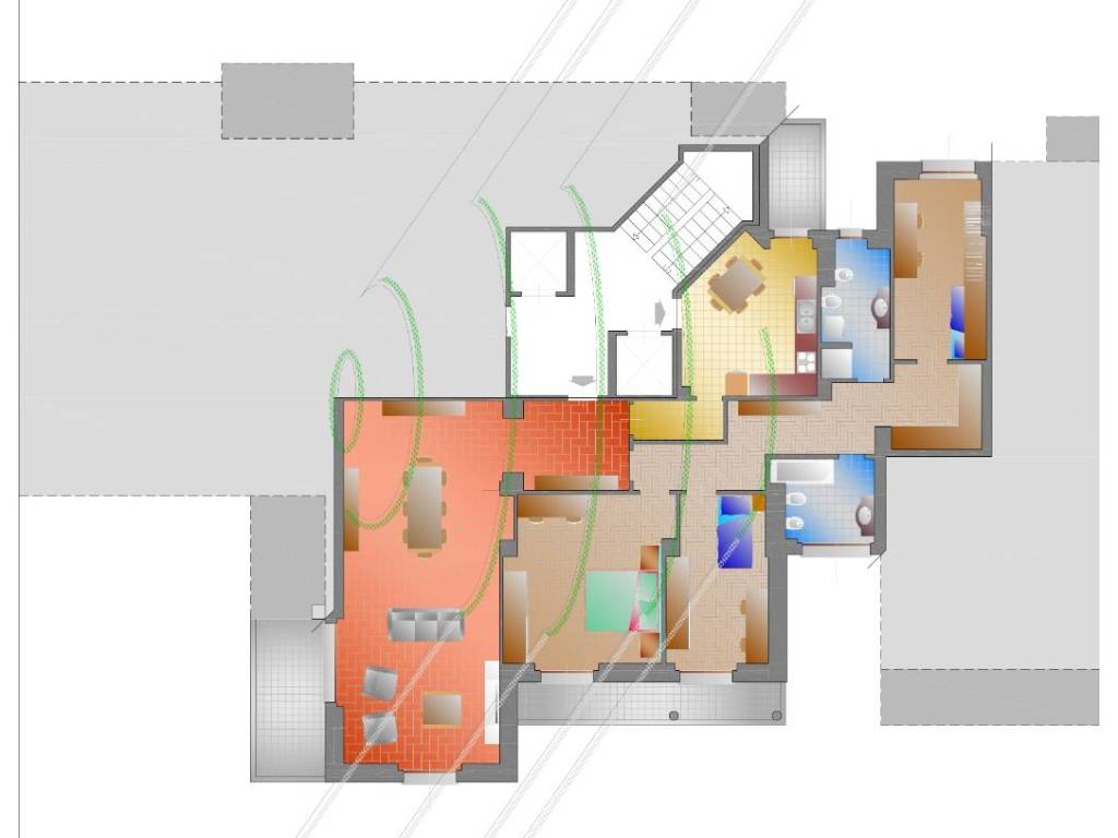 appartamento in vendita a Como in zona Prudenziana