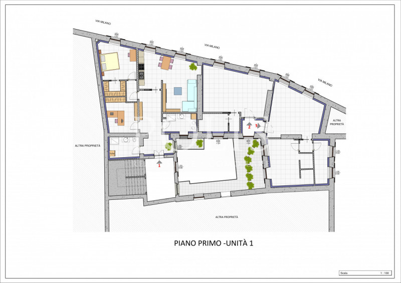 appartamento in vendita a Como in zona Borghi