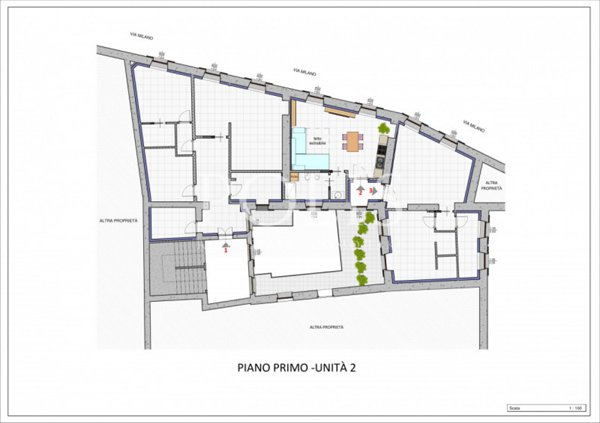 appartamento in vendita a Como in zona Borghi