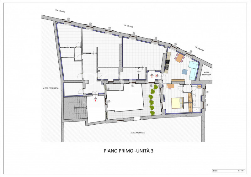 appartamento in vendita a Como in zona Borghi