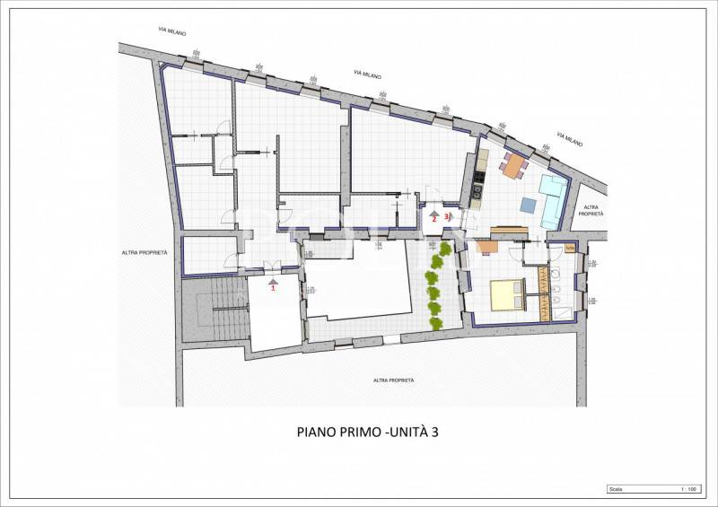 appartamento in vendita a Como in zona Borghi