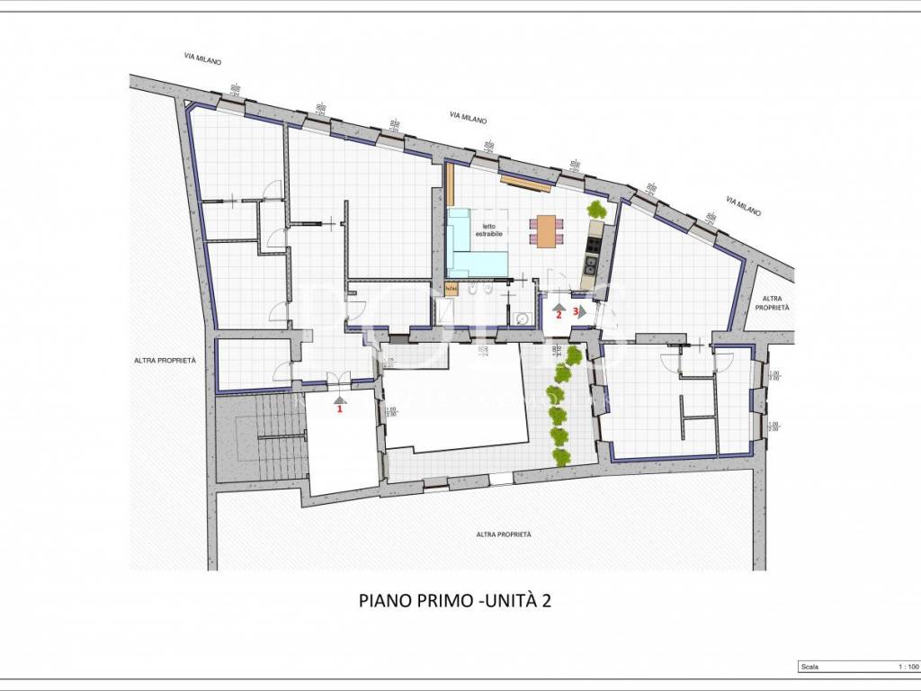 appartamento in vendita a Como in zona Borghi