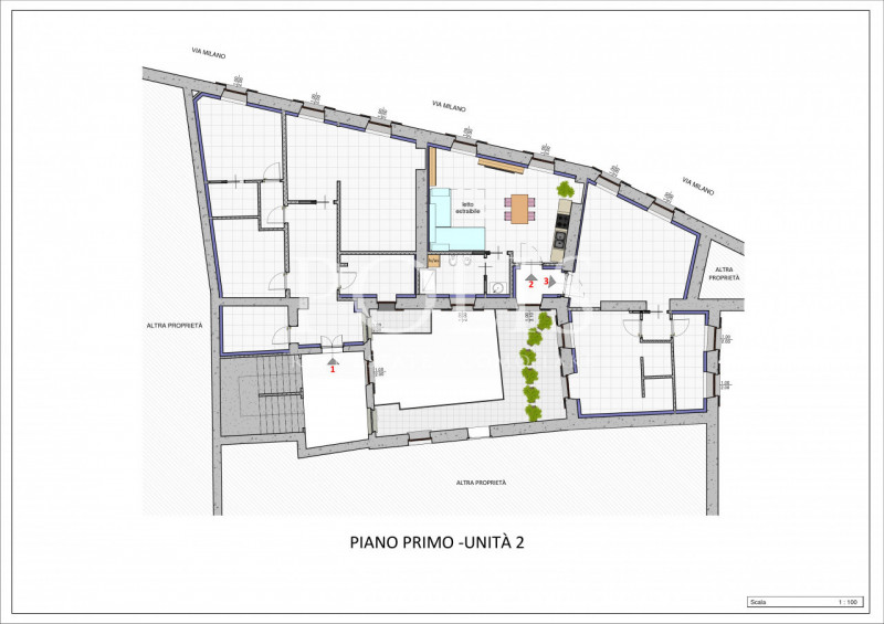 appartamento in vendita a Como in zona Via Milano
