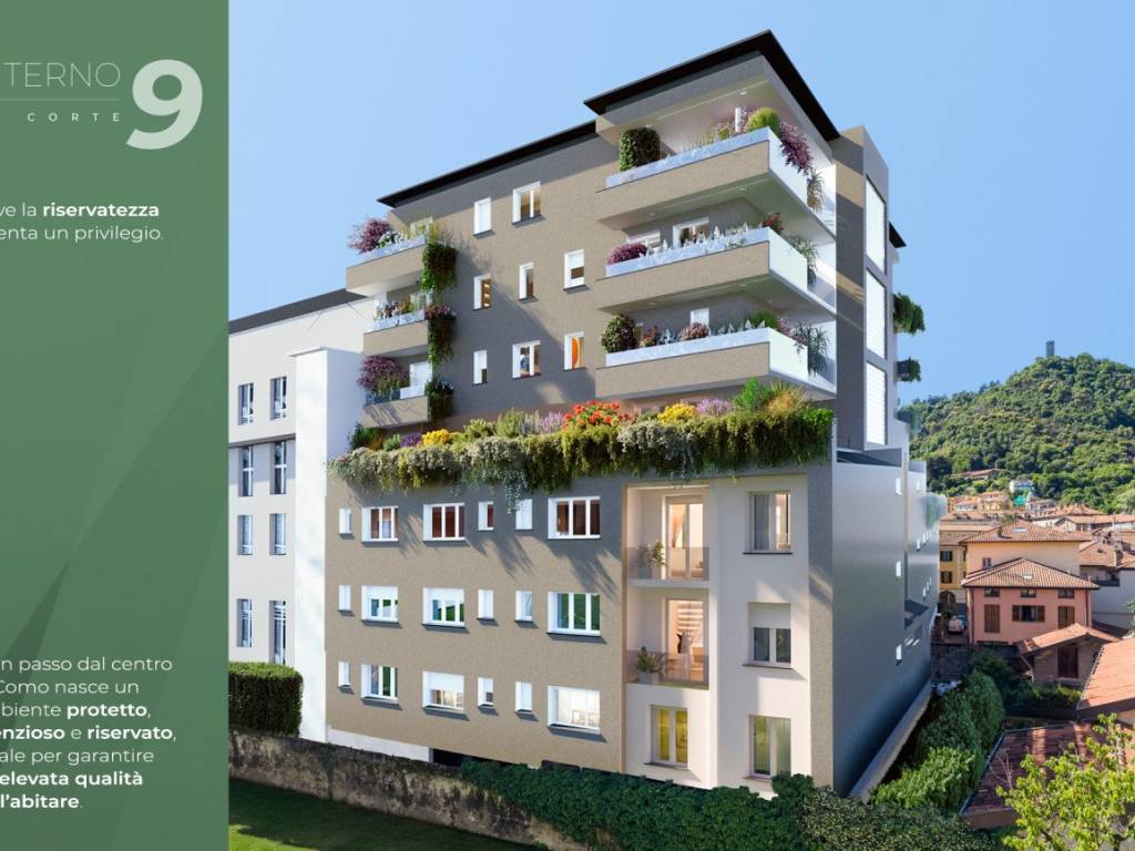 appartamento in vendita a Como in zona Borghi