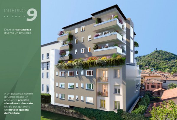 appartamento in vendita a Como in zona Borghi