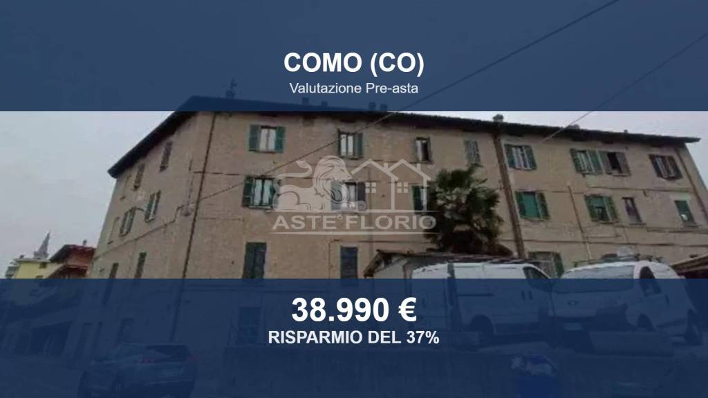 appartamento in vendita a Como in zona Rebbio