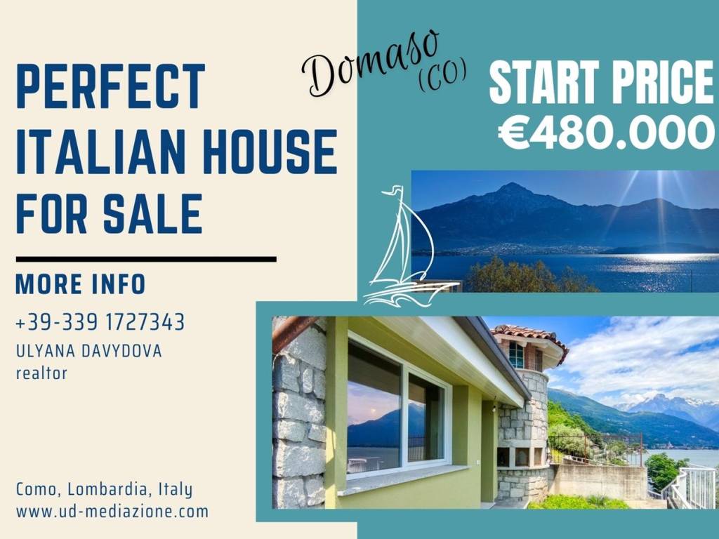 casa indipendente in vendita a Domaso