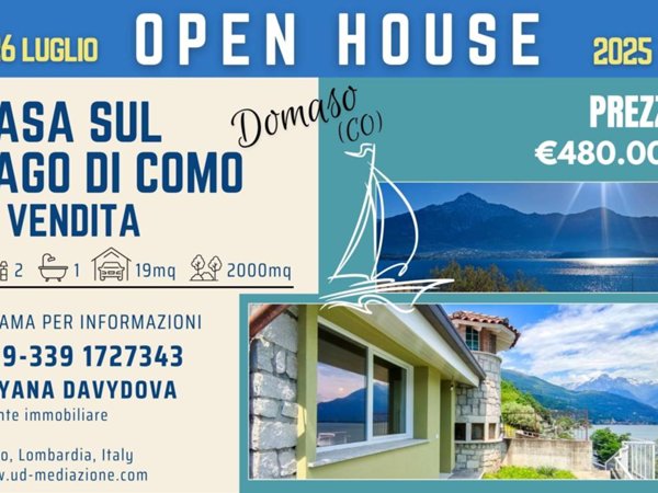 casa indipendente in vendita a Domaso