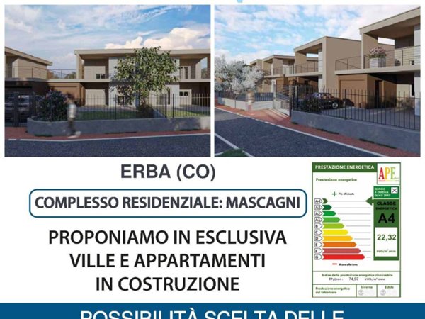 casa indipendente in vendita ad Erba