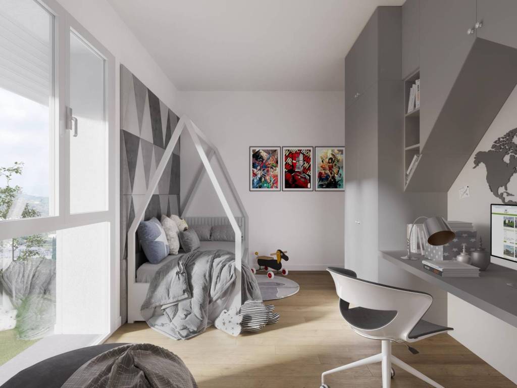 appartamento in vendita ad Erba