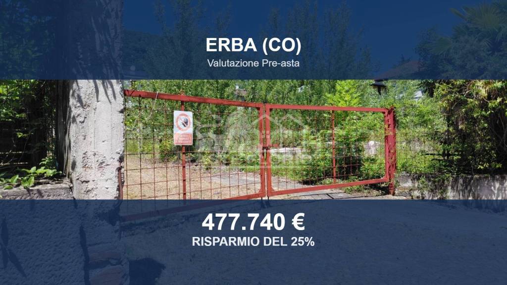 terreno edificabile in vendita ad Erba