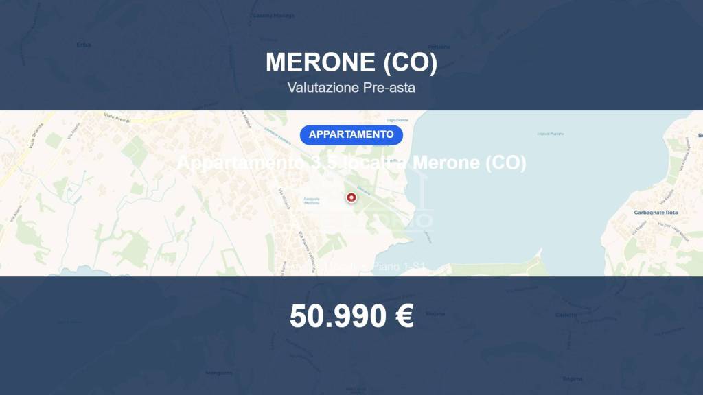 appartamento in vendita ad Eupilio