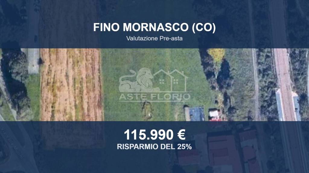 terreno edificabile in vendita a Fino Mornasco