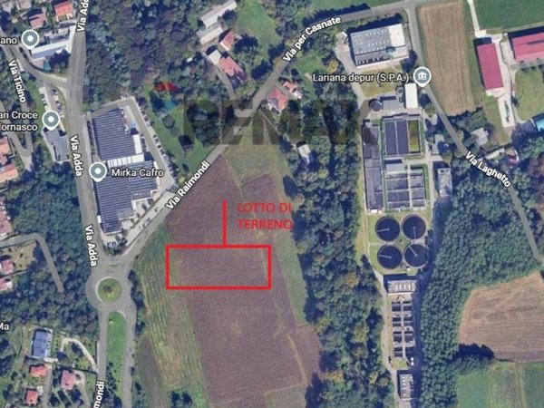 terreno edificabile in vendita a Fino Mornasco in zona Andrate