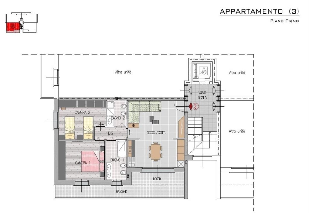 appartamento in vendita ad Inverigo