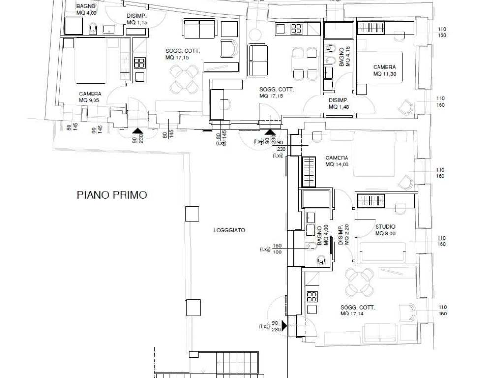 appartamento in vendita ad Inverigo in zona Romanò