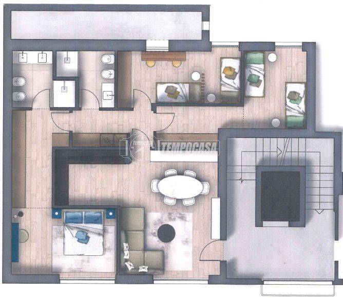 appartamento in vendita a Laglio