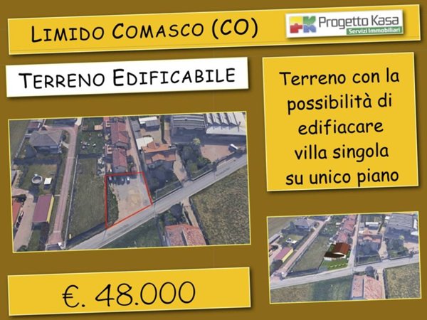 terreno edificabile in vendita a Limido Comasco