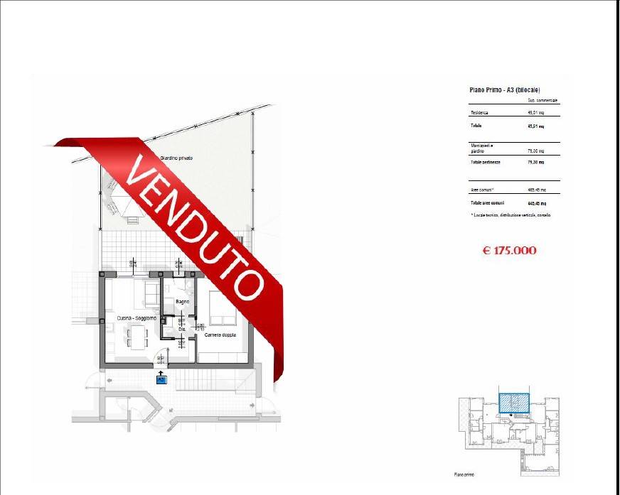 appartamento in vendita a Lipomo